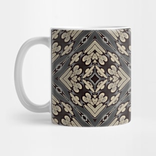 Black and White, Streets and Buildings Pattern - WelshDesignsTP002 Mug